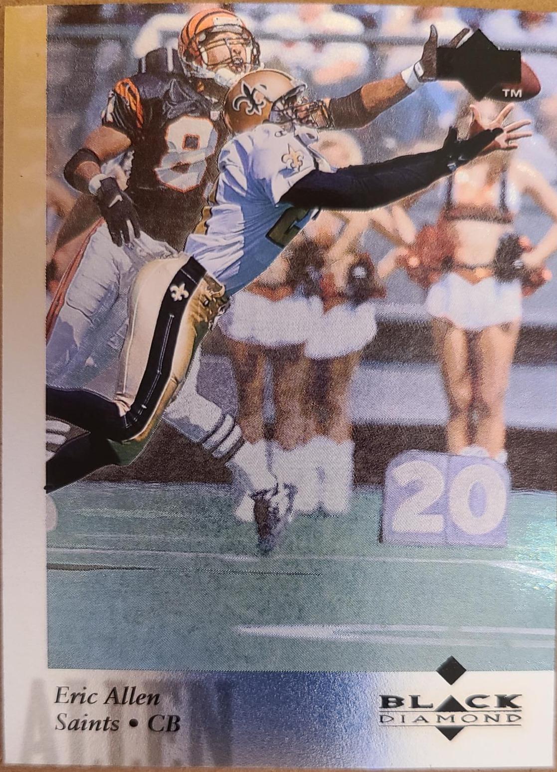 Eric Allen #29 1997 Upper Deck Black Diamond Football