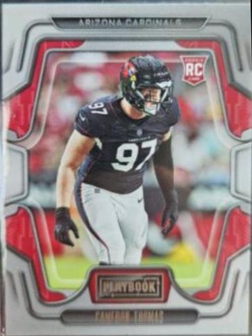Cameron Thomas #182 Football Cards 2022 Panini Playbook