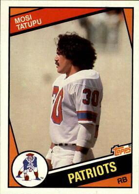 Mosi Tatupu #142 Football Cards 1984 Topps