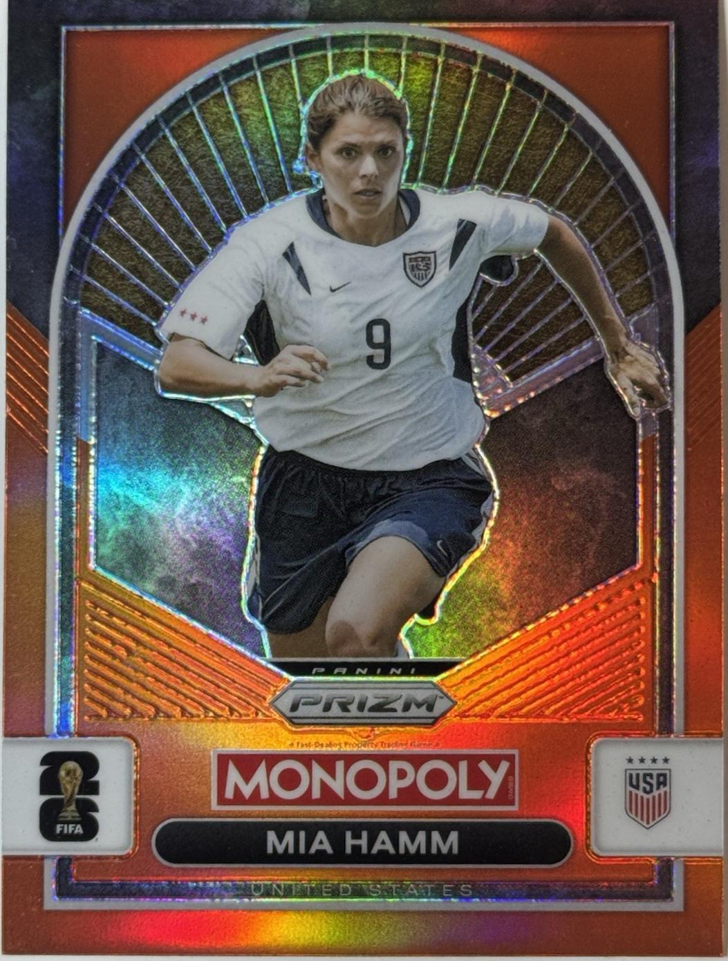Mia Hamm [Orange Gold Classic Icons] #91