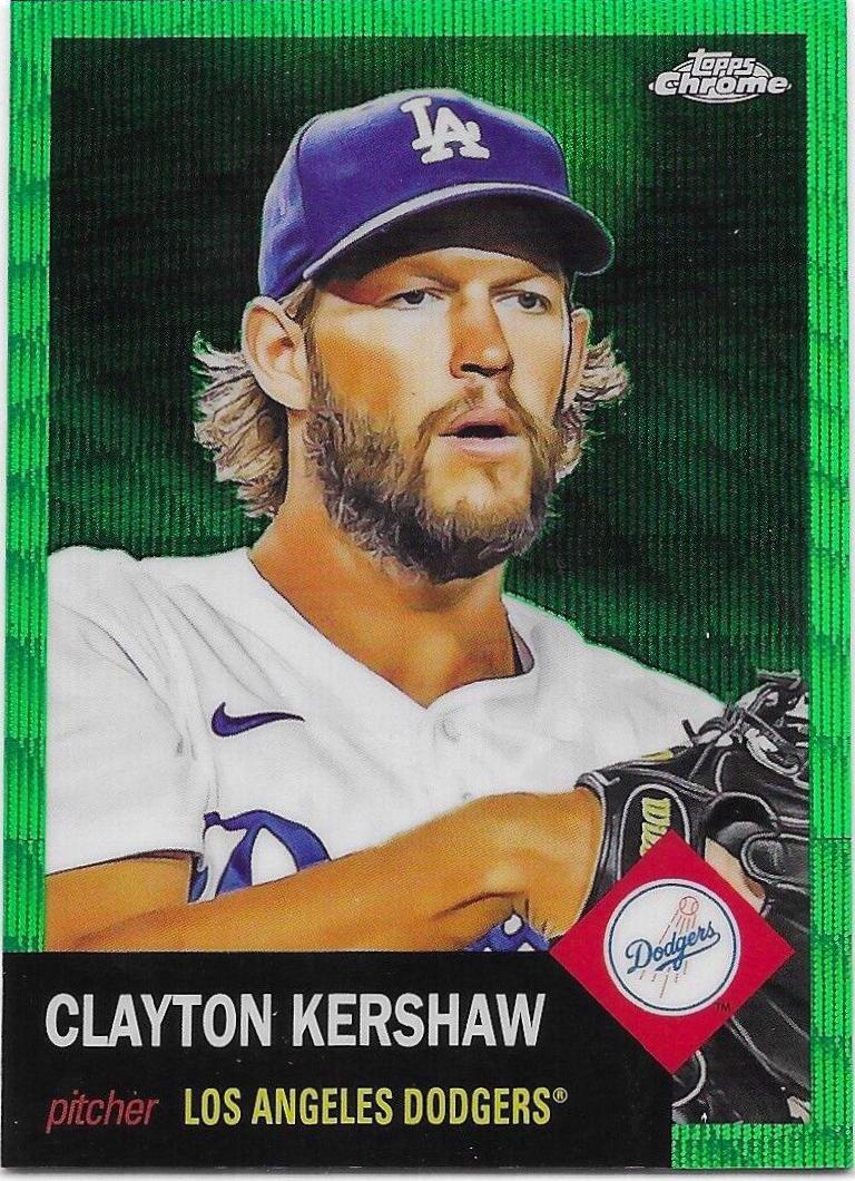 Clayton Kershaw [Green Wave Refractor] #367