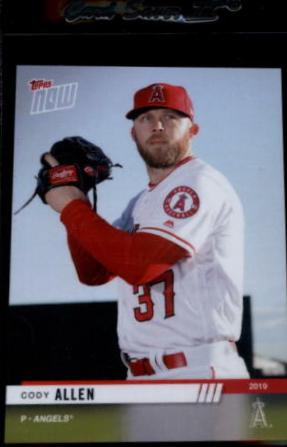 Cody Allen #OD-176 Baseball Cards 2019 Topps Now Road to Opening Day