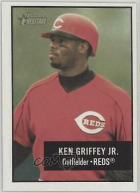 Ken Griffey Jr. #30 Baseball Cards 2003 Bowman Heritage