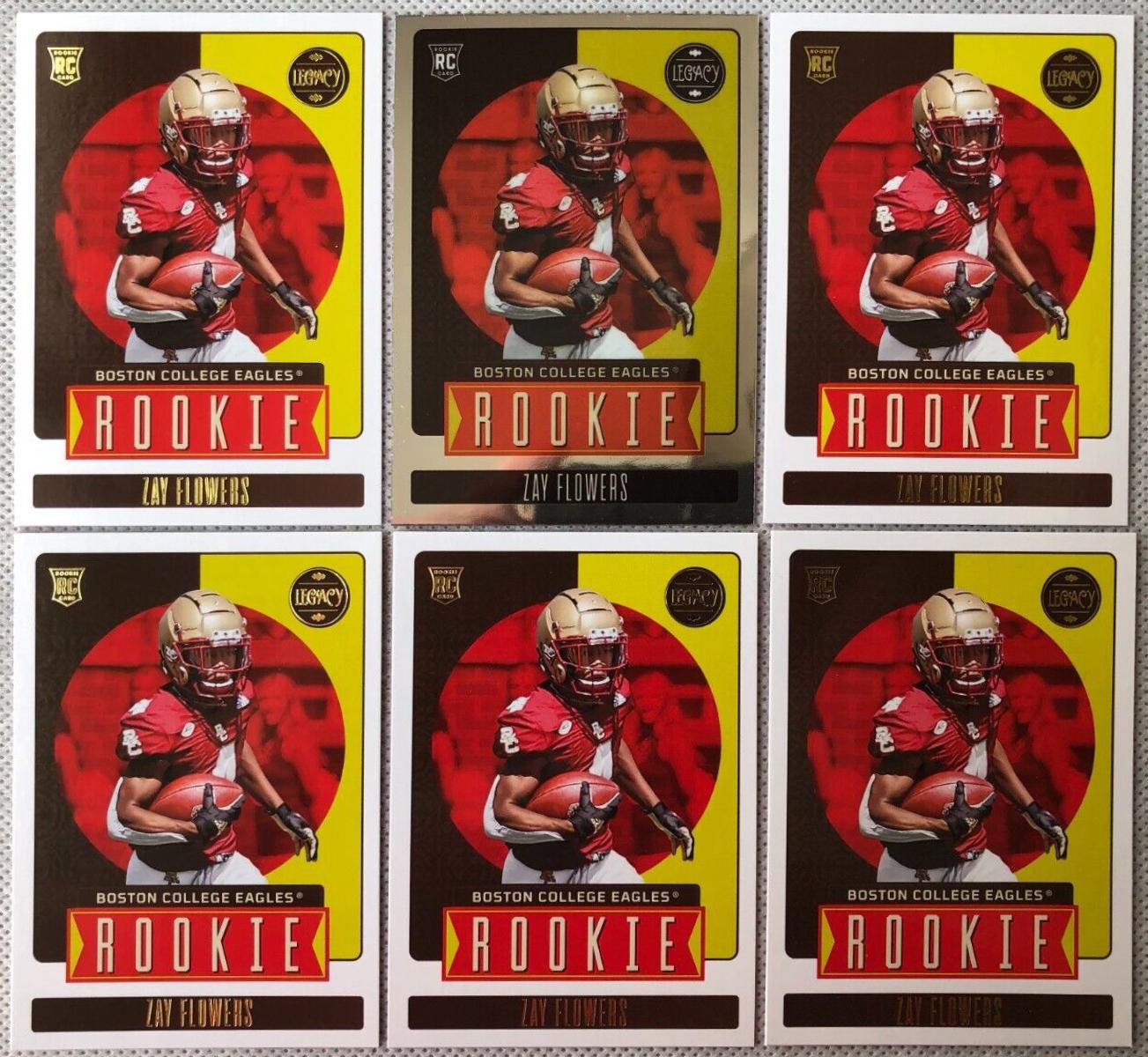 Zay Flowers #168 Football Cards 2023 Panini Legacy