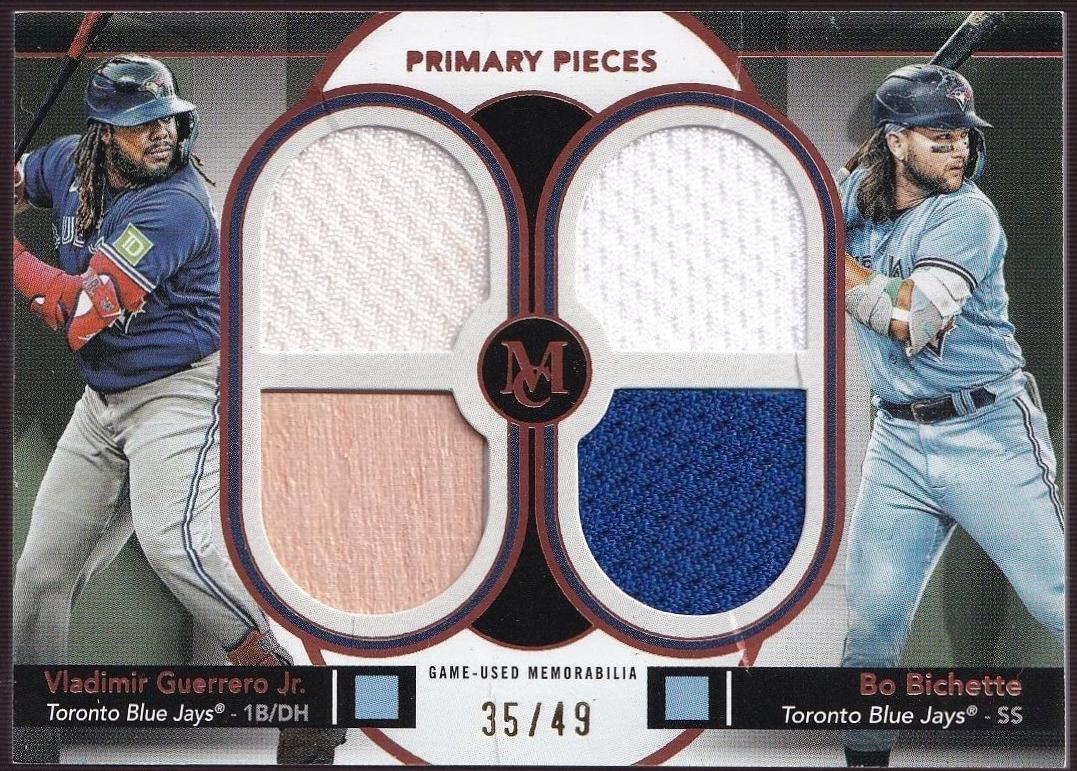 Vladimir Guerrero Jr. / Bo Bichette [Copper] #DPQR-GJB