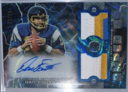 Dan Fouts #RAUPA-DF 2023 Topps Composite Resurgence Amped Up Swatch Autograph Football