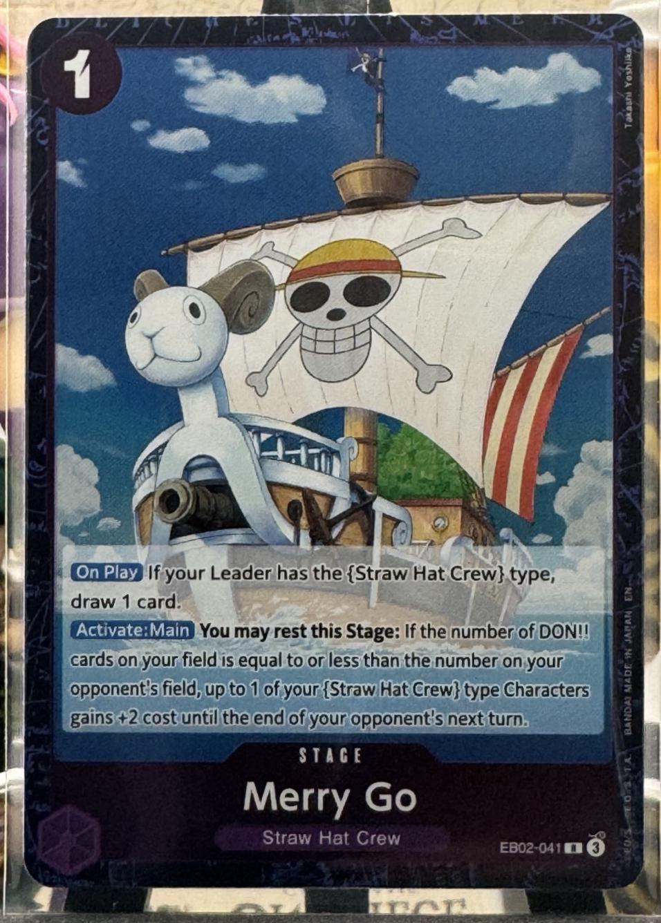 Merry Go EB02-041 One Piece Extra Booster Anime 25th Collection