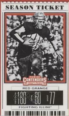 Red Grange #85 2019 Panini Contenders Draft Picks Football