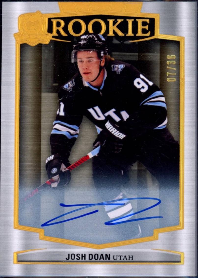 Josh Doan [Gold Spectrum Foil Variation Auto Rookie] #104