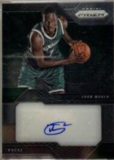 Thon Maker #9 Basketball Cards 2016 Panini Prizm Rookie Signatures