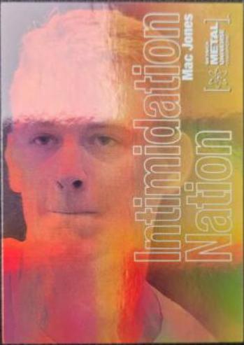 Mac Jones #IN-8 Football Cards 2021 Skybox Metal Universe Champions Intimidation Nation