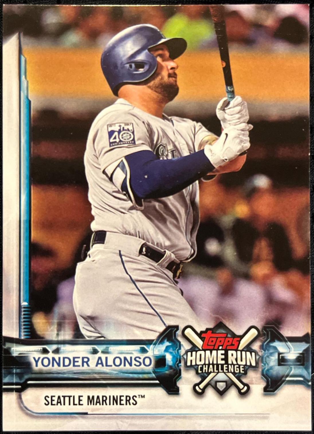 Yonder Alonso #HRC-YA Baseball Cards 2018 Topps Home Run Challenge