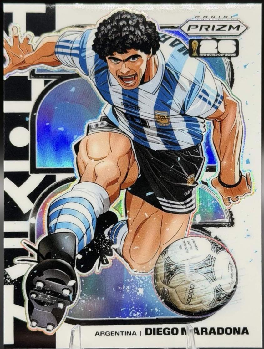 Diego Maradona #30 2026 Panini Prizm FIFA Manga