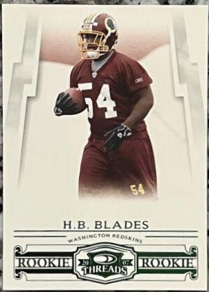 2007 H.B. Blades [Gold Holofoil] #163