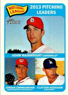 Adam Wainwright, Clayton Kershaw, Jordan Zimmermann