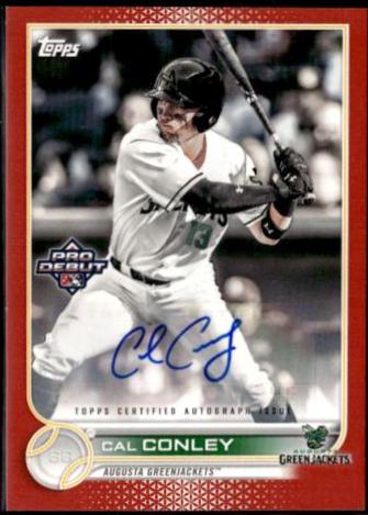 Cal Conley [Autograph Red] #PD-195