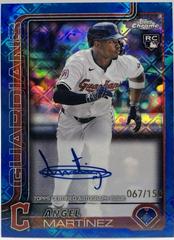 Angel Martinez [Blue Refractor] #RA-AMA Prices | 2025 Topps Chrome