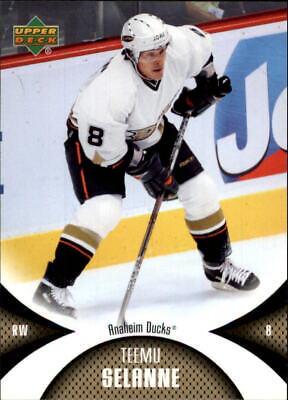 Teemu Selanne #1 Hockey Cards 2006 Upper Deck Mini Jersey Collection