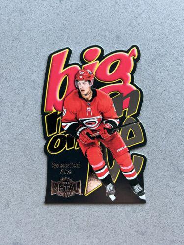 Sebastian Aho #BM-13 Hockey Cards 2021 Skybox Metal Universe Big Man on Ice
