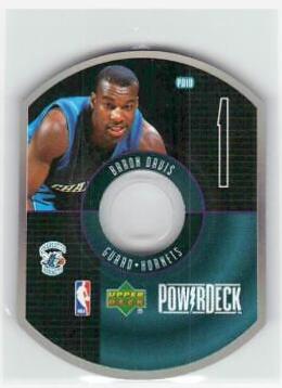 Baron Davis #PD10 Basketball Cards 1999 Upper Deck PowerDeck