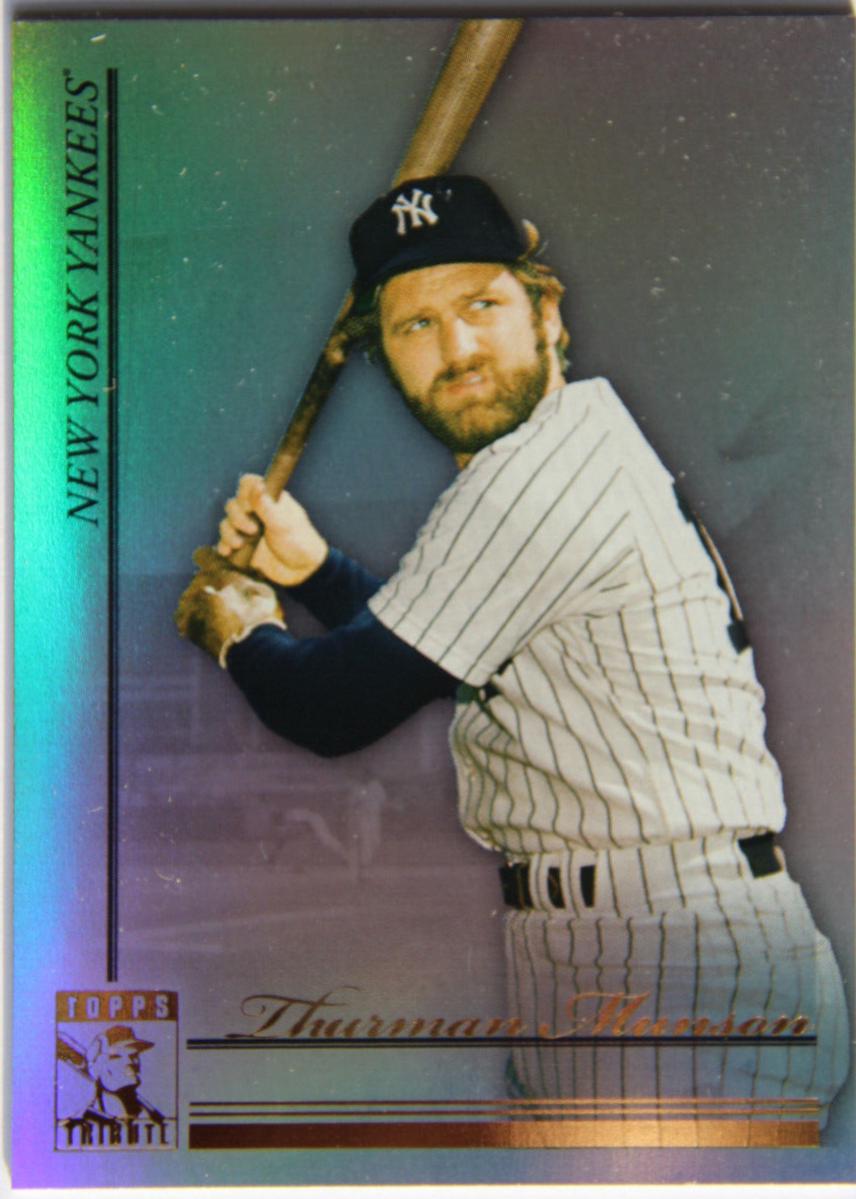 Thurman Munson #5 Baseball Cards 2010 Topps Tribute