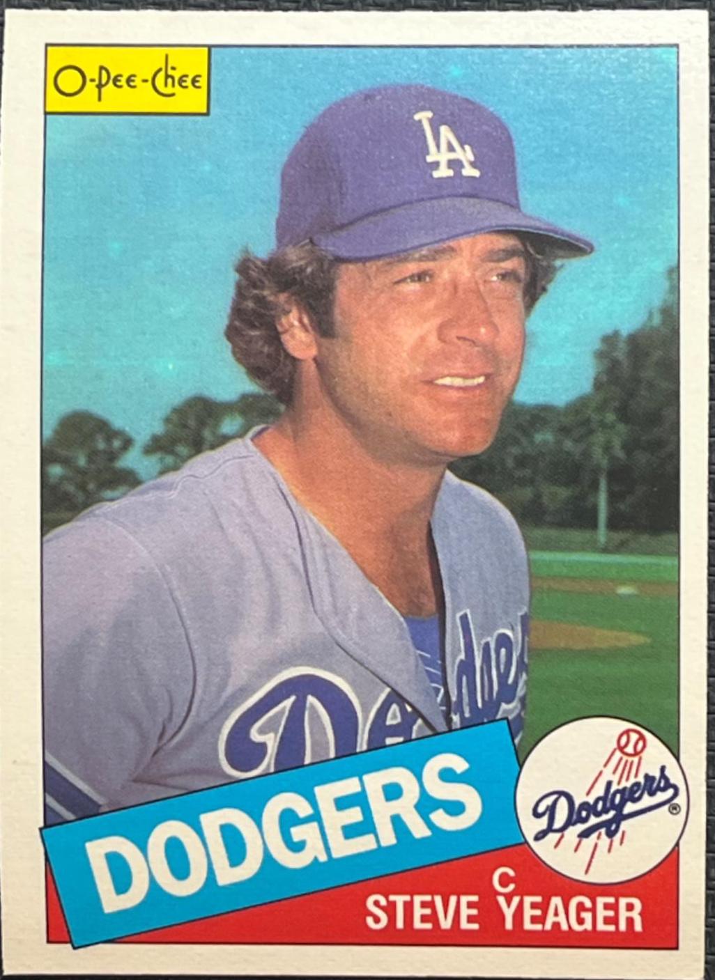 Steve Yeager #148 1985 O-Pee-Chee Baseball