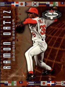 Ramon Ortiz #227 Baseball Cards 2002 Fleer Box Score