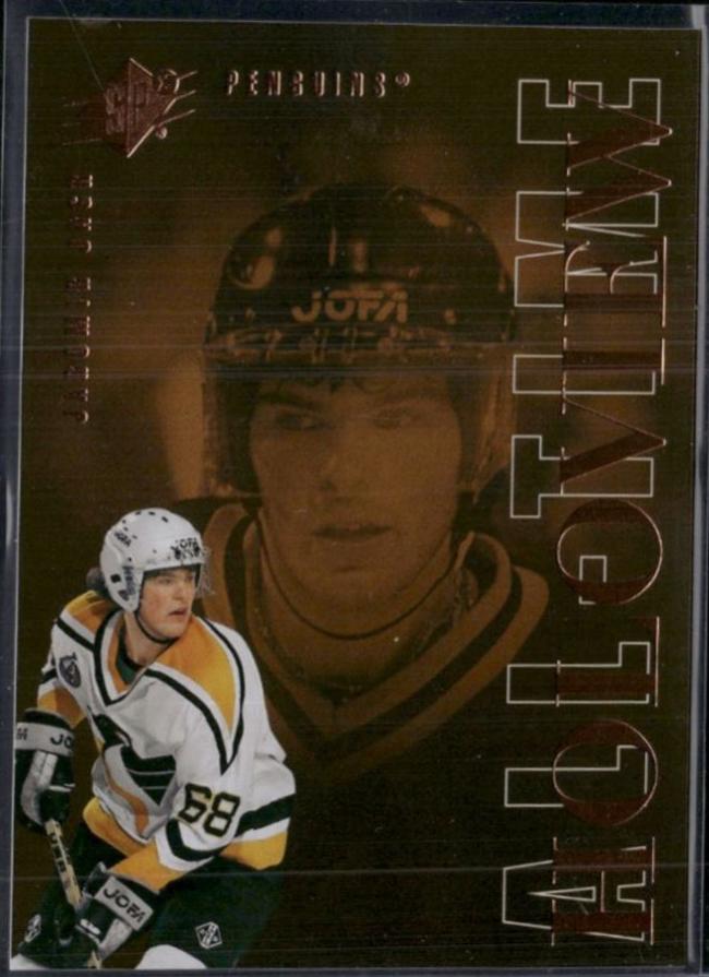 Jaromir Jagr #ATG-JJ Hockey Cards 2024 SPx All-Time Holoview