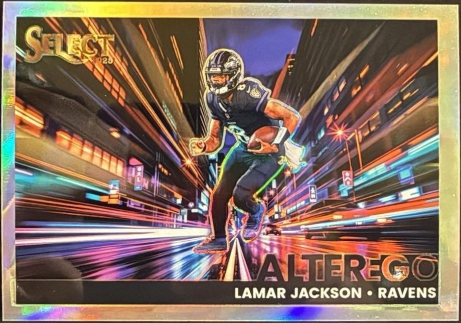 Lamar Jackson [Black Prizm] #13