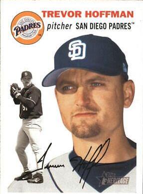 Trevor Hoffman #5 Baseball Cards 2003 Topps Heritage