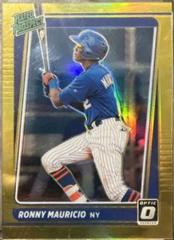 Ronny Mauricio [Gold] #RP19 Baseball Cards 2021 Panini Donruss Optic Rated Prospect Prices