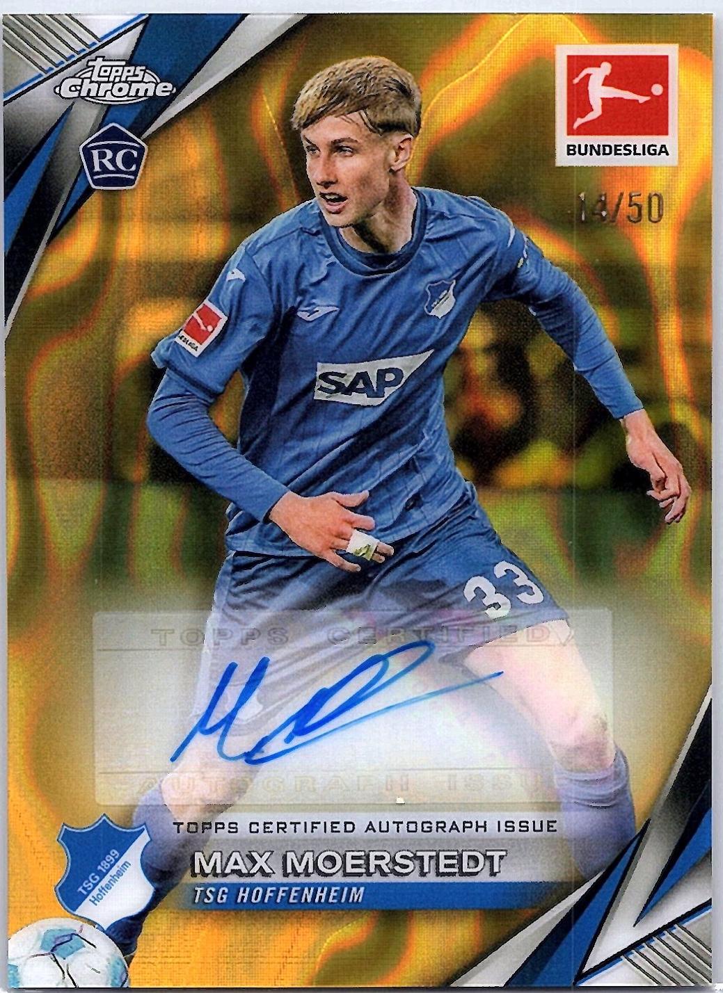 Max Moerstedt [Gold Lava Refractor] #BA-MM