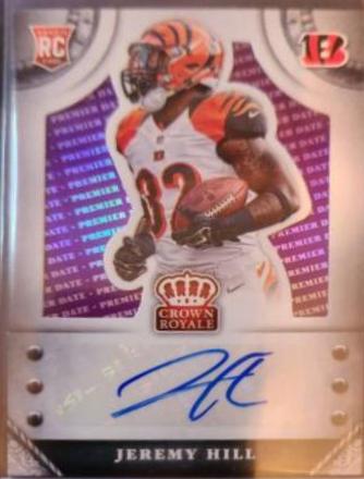 Jeremy Hill [Patch Autograph Purple] #209