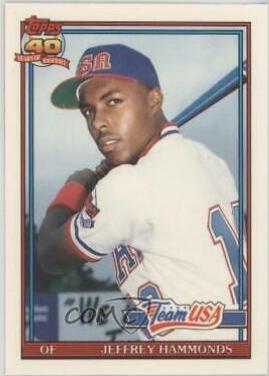 Jeffrey Hammonds #51T 1991 Topps Traded Tiffany Baseball