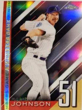 Randy Johnson #NGC-4 Baseball Cards 2020 Topps Chrome Update Numbers Game