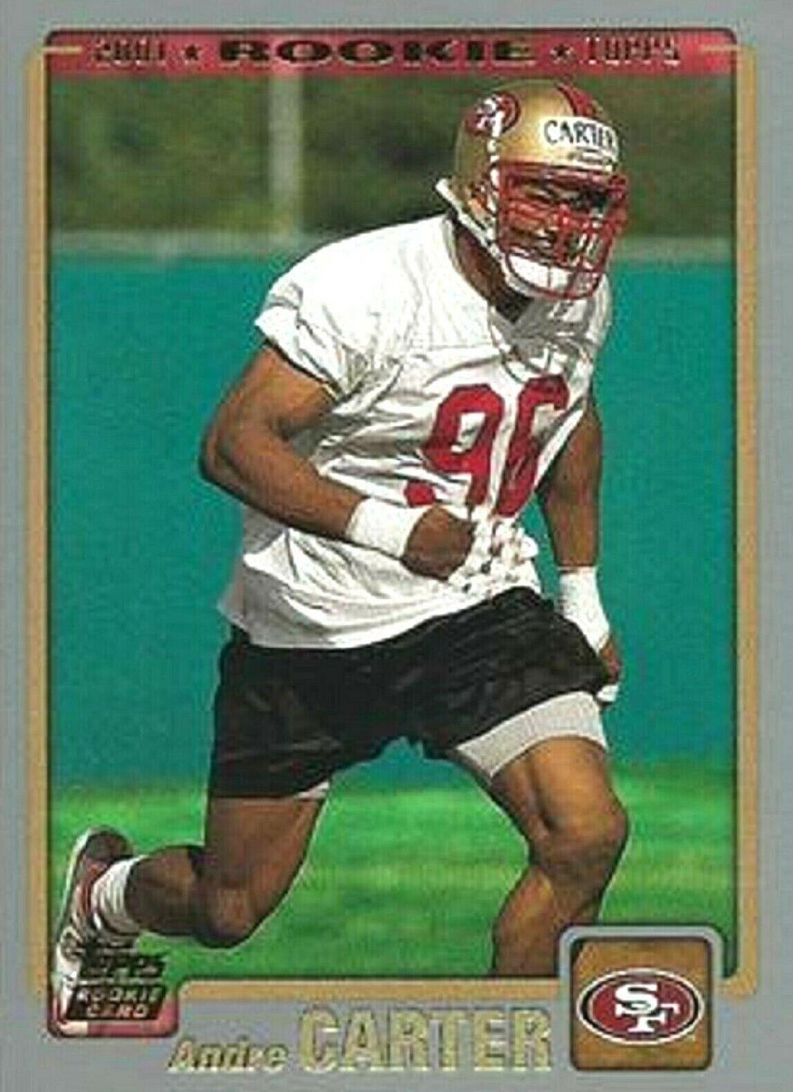 Andre Carter #361 Football Cards 2001 Topps