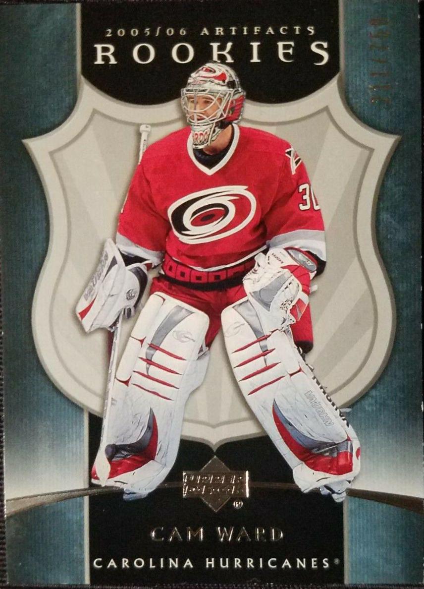 Cam Ward #206 Hockey Cards 2005 Upper Deck Artifacts