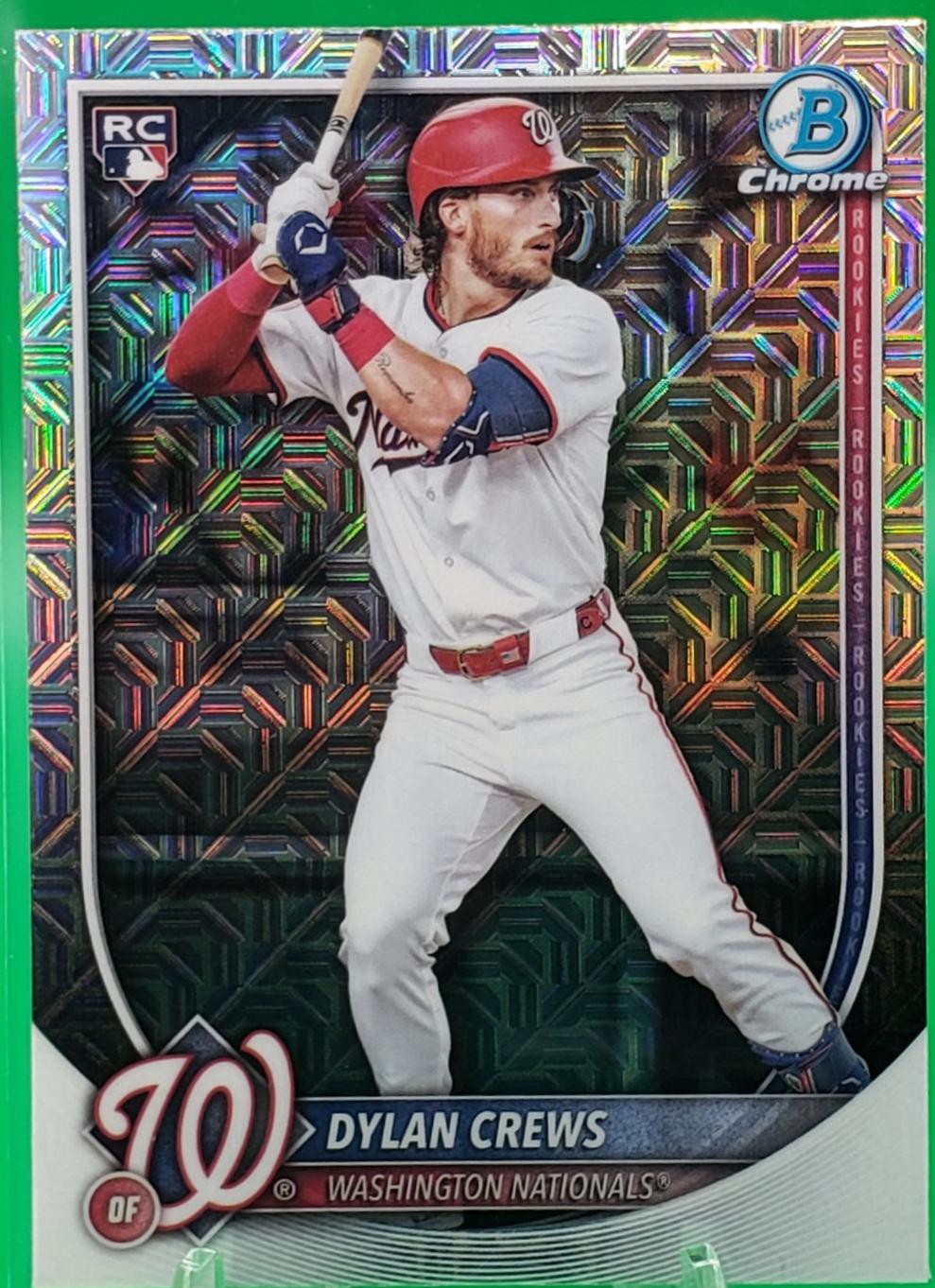 Dylan Crews [Yellow Mojo Refractor] #3