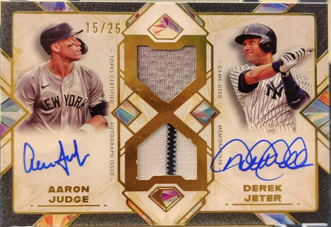 Derek Jeter / Aaron Judge #DPAR-JJ Prices | 2025 Topps Diamond