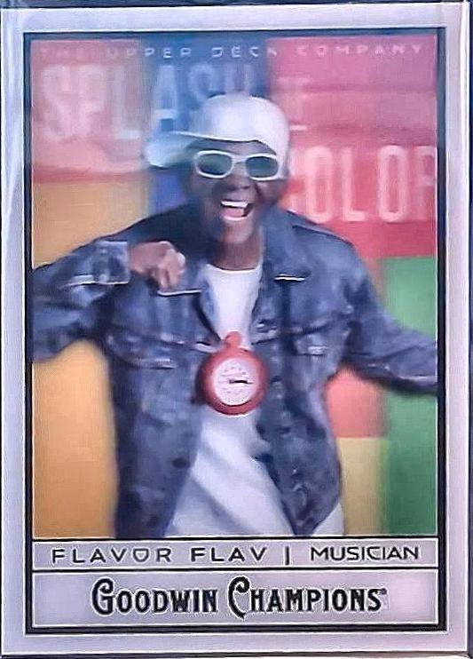 Flavor Flav #SCL-FF 2025 Upper Deck Goodwin Champions Baseball