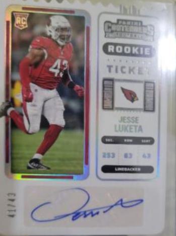 Jesse Luketa [Autograph Stub Ticket] #260