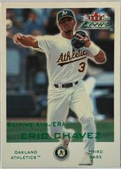 Eric Chavez #72 Baseball Cards 2001 Fleer Focus Prices