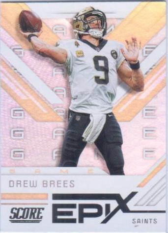 Drew Brees #EG-4 Football Cards 2019 Panini Score Epix