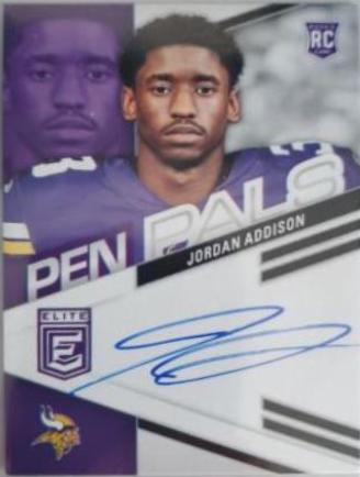 Jordan Addison [Blue Ink] #PPJA