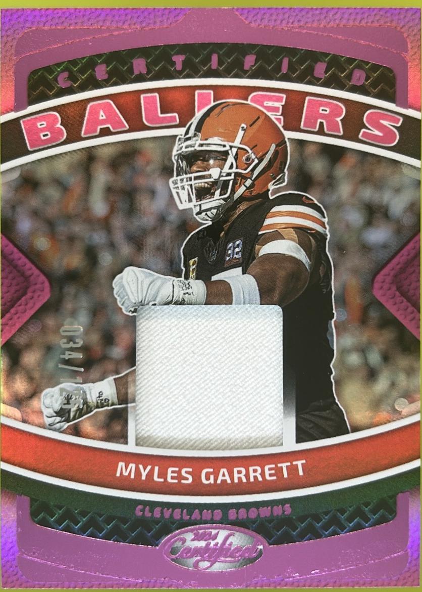 Myles Garrett [Pink] #CBM-MGT
