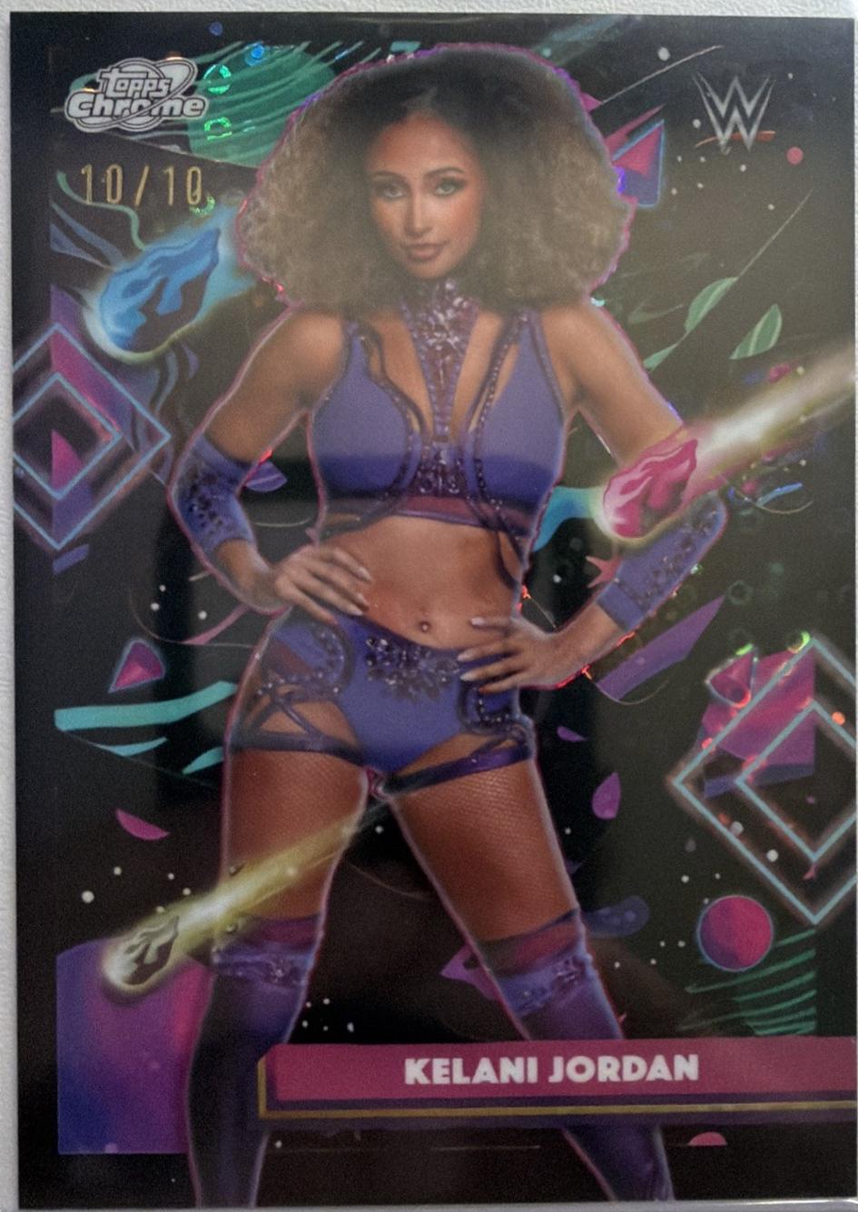 Kelani Jordan [Black Eclipse Refractor] #123 Prices | 2026 Topps