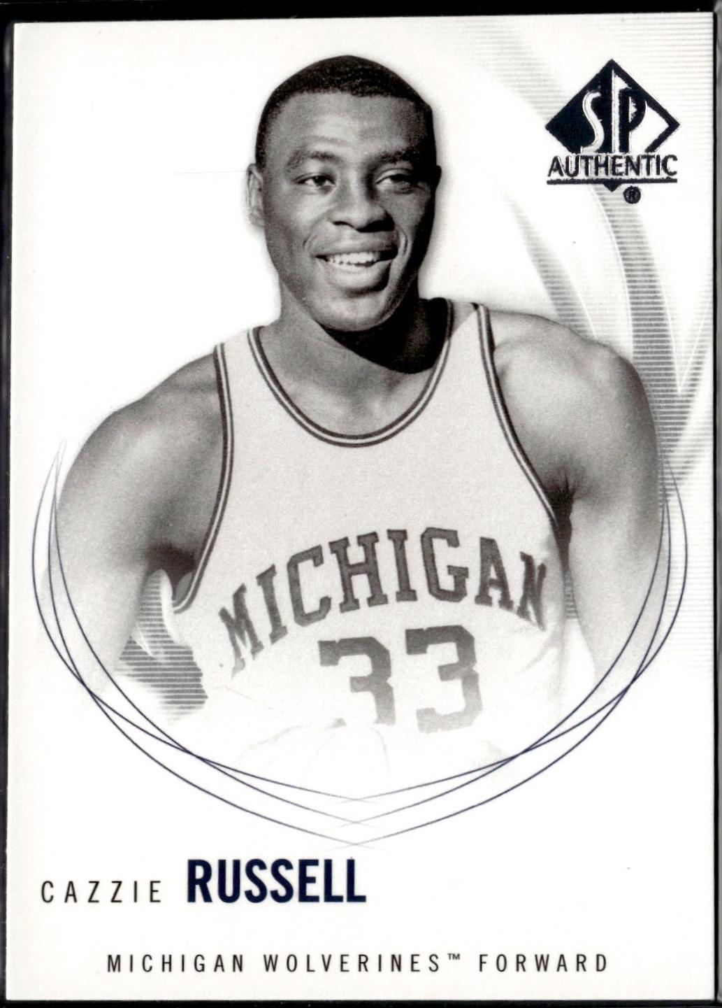 Cazzie Russell #67 2010 Sp Authentic Basketball