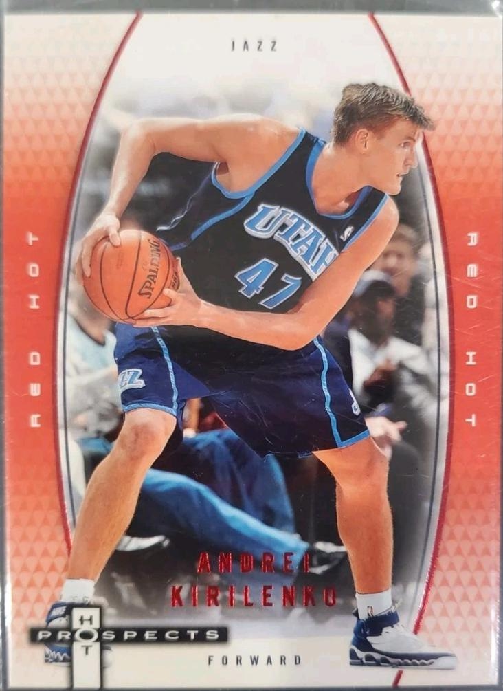 Andrei Kirilenko #57 Basketball Cards 2006 Fleer Hot Prospects