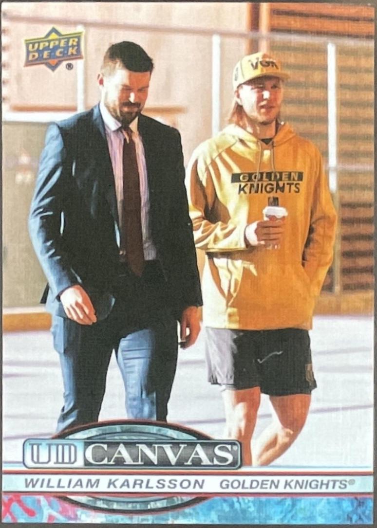 William Karlsson #C-183 2025 Upper Deck Series 2 UD Canvas Hockey