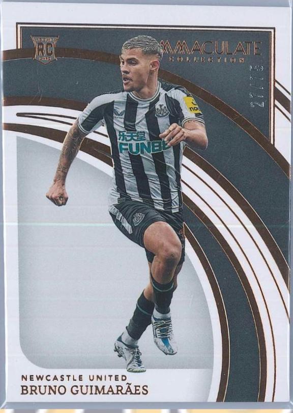 Bruno Guimaraes #153 Soccer Cards 2022 Panini Immaculate Collection